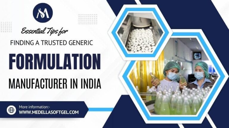 Tips for Choosing a Trusted Generic Medicine Manufacturer in India