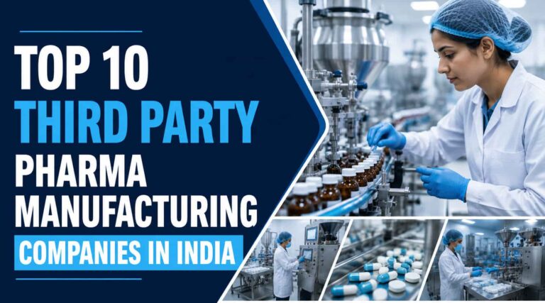 Top 10 Third Party Pharma Manufacturing Companies in India