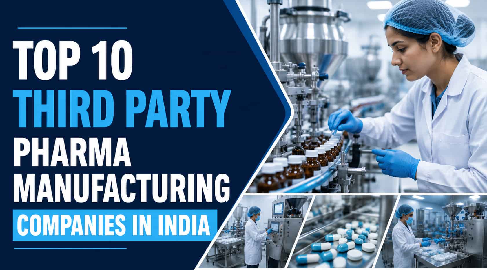 Top 10 Third Party Pharma Manufacturing Companies in India