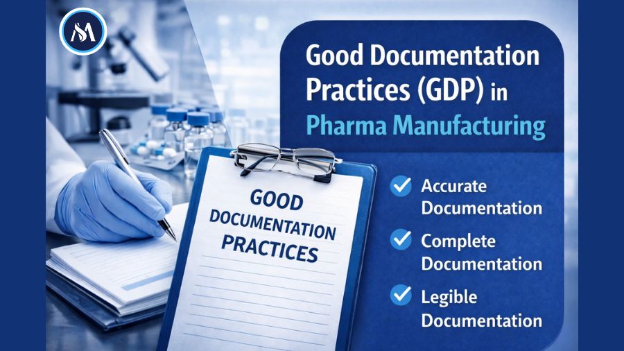 Good Documentation Practices (GDP) in Pharma Manufacturing 
