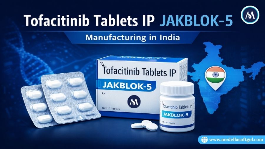 JAKBLOK-5 Tofacitinib Tablets IP Manufacturing in India