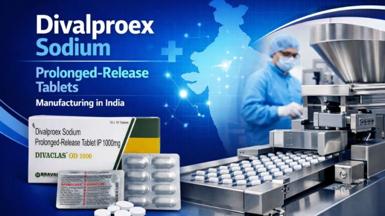 Advanced Divalproex Sodium PR Tablets Manufacturing india