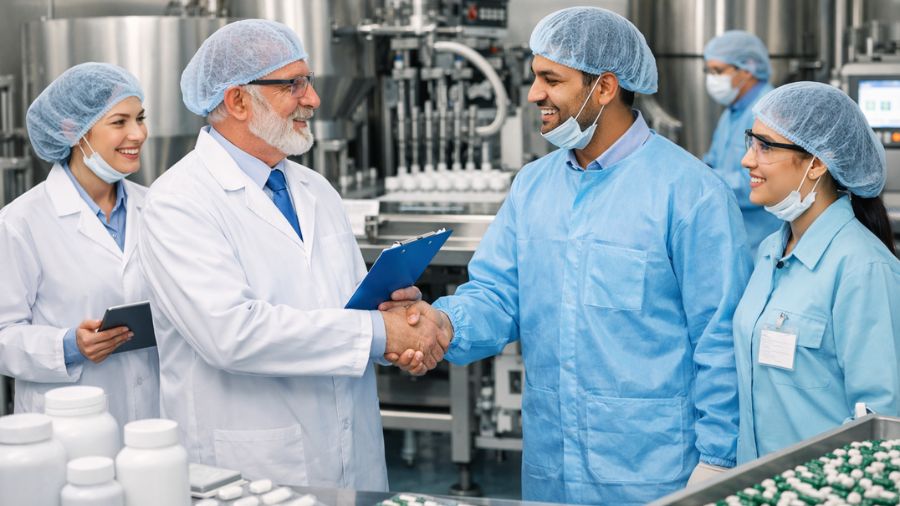 Partnering with a Pharma Third Party Manufacturing Company
