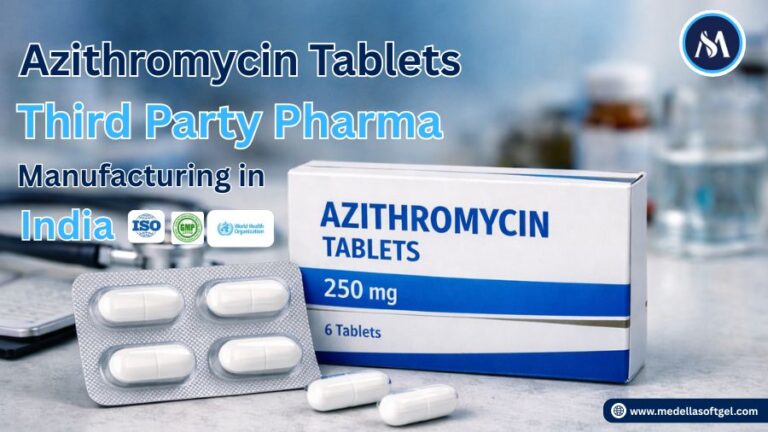 Azithromycin Tablets Third Party Pharma Manufacturing in India