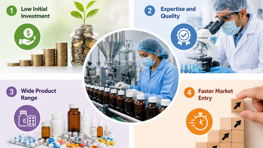 Benefits Of Private Label Pharma Manufacturing Company in India