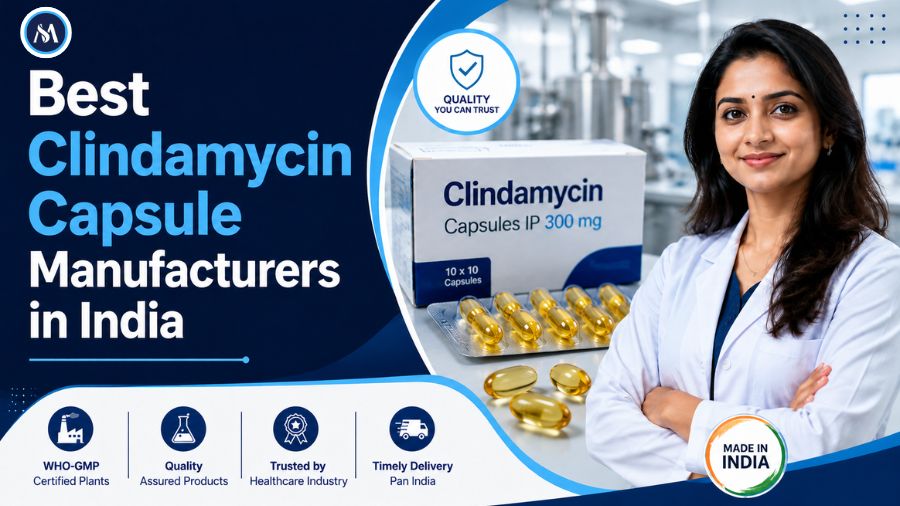 Clindamycin Capsule Manufacturers in India
