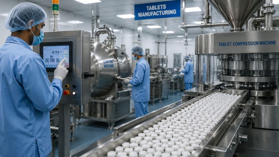 How Dicyclomine Tablets is Made