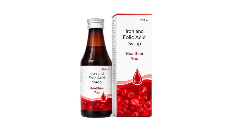Iron and Folic Acid Core Formulations