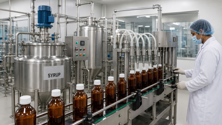 Key Steps in Iron and Folic Acid Syrup Manufacturing